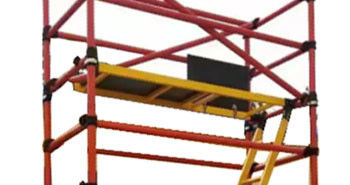 High quality Fiberglass Insulated Scaffolding For Electrical Live works